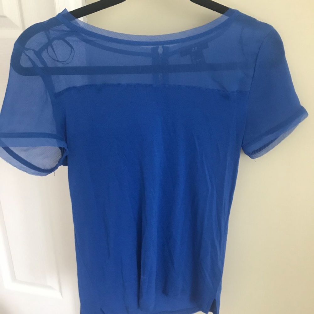Blue top!